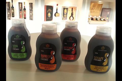 Terra del Tueno’s range of balsamic-based sauces – mustard, ketchup, barbecue and soy – were unexpectedly delicious